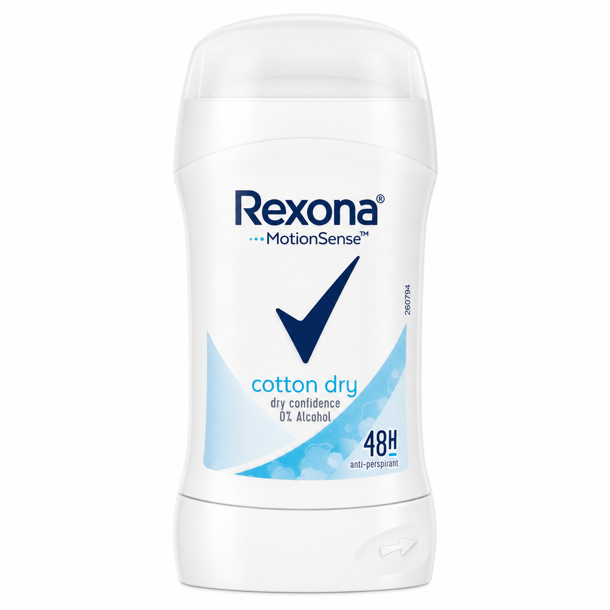 استیک ضدتعریق رکسونا مدل Cotton Dry  با ماندگاری 48 ساعته حجم 40 میل
